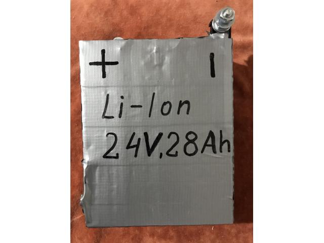 Baterie Li-ion 24V 28A